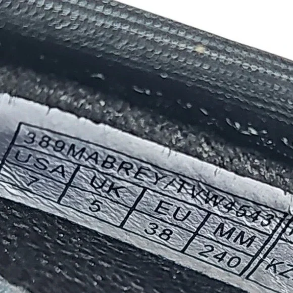 Vionic Mabrey Round Toe‎ Block Heel Pumps Comfortable Leather Shoes Black 7 New - Picture 6 of 7